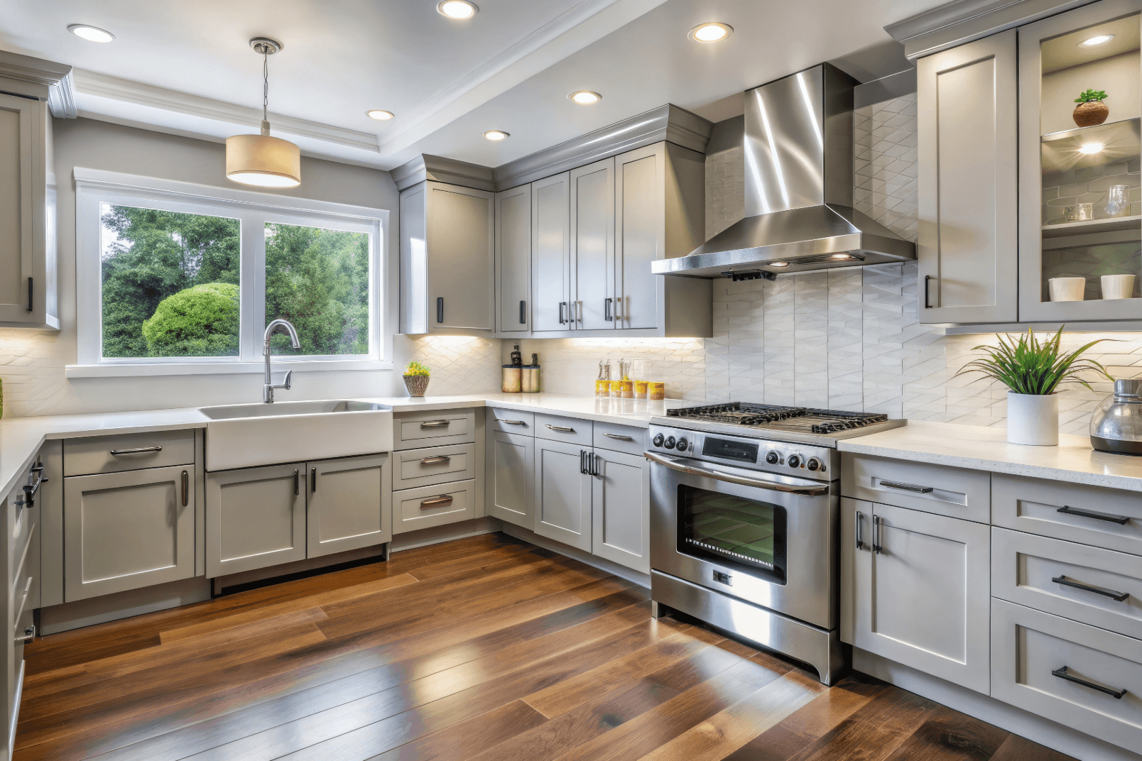 finished kitchen